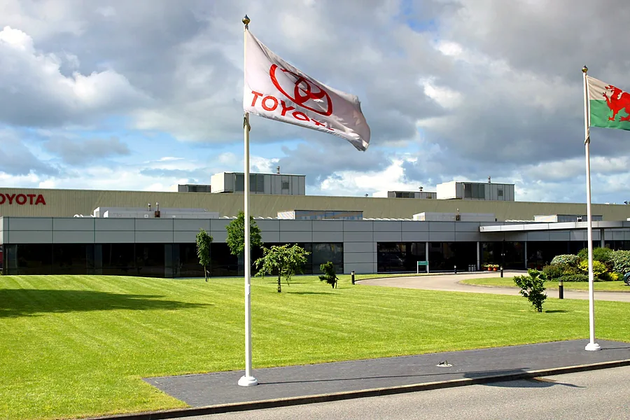 Toyota Manufacturing UK engine plant in Deeside