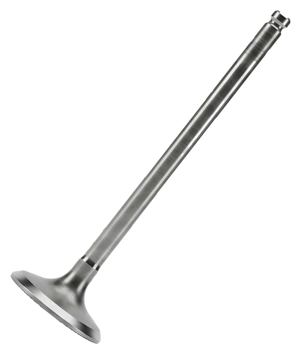 Hollow stem engine valve